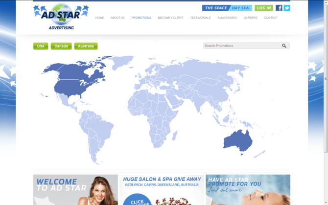 Ad Star Promotions - Map - Screenshot
