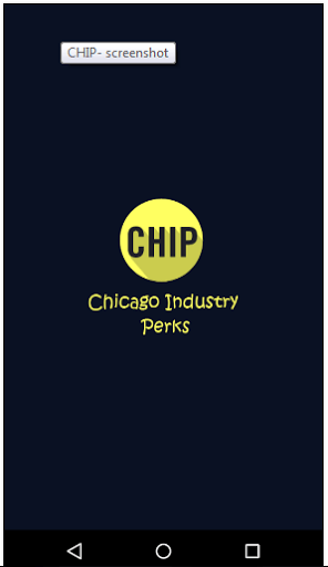 CHIP-Chicago Industry Perks - Main - Screen