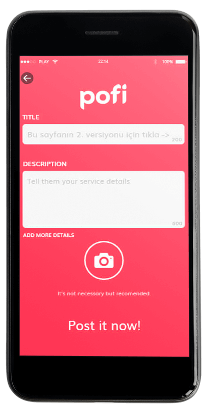 Pofi - Post - Screen