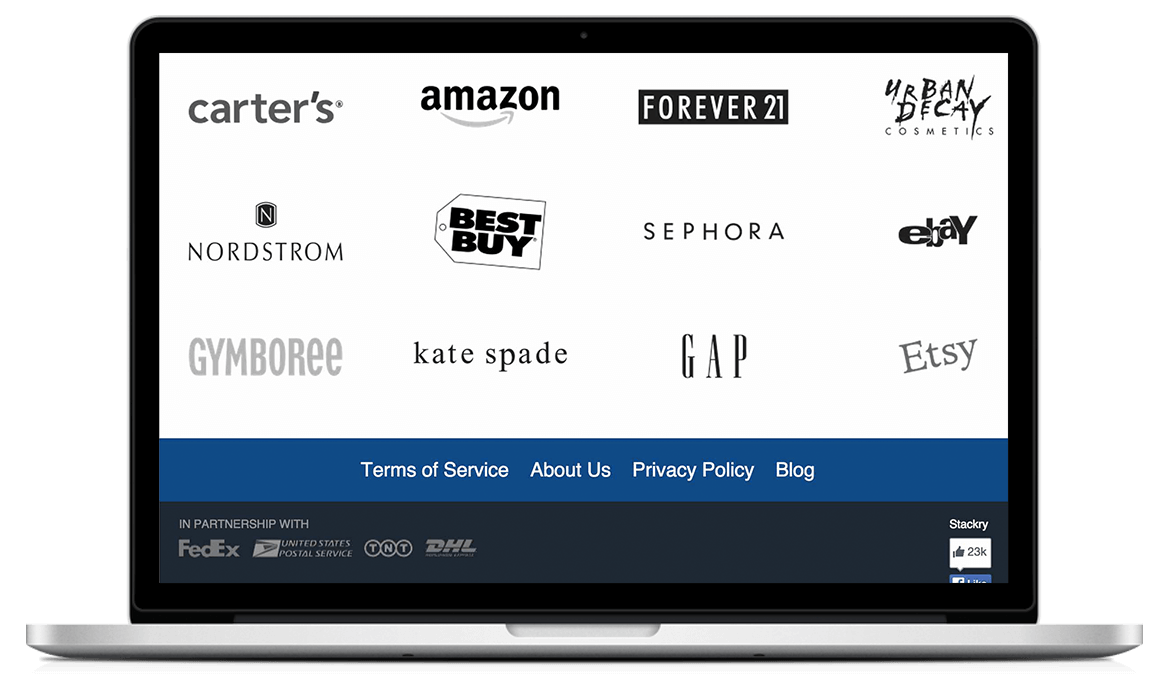 Stackry - Brands - Screenshot