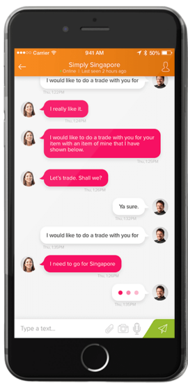 Flamingo - Chat - Screen