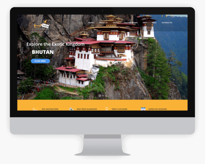 Travelsukha - Bhutan - Screenshot