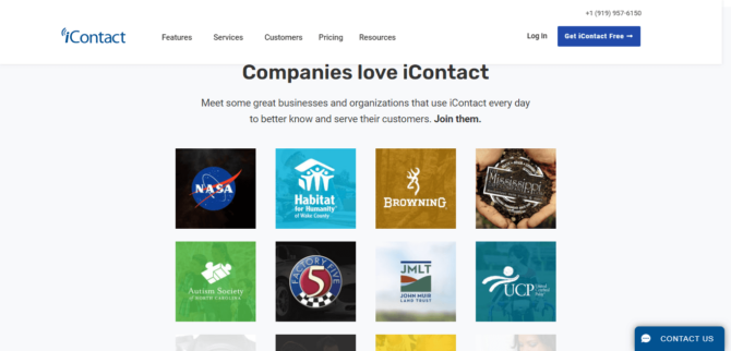 Companies Love iContact - Screenshot