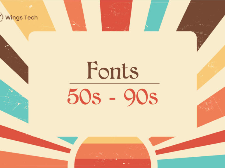 50+ Smashing Retro Fonts From the 50s to the 90s